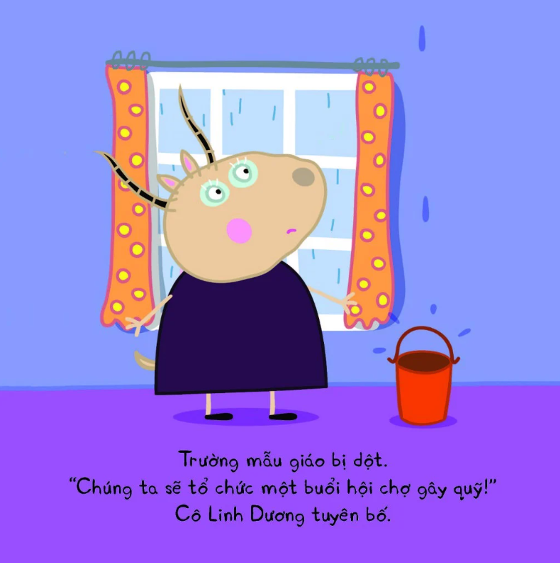 thế giới của peppa - chiếc ghế cũ của bố