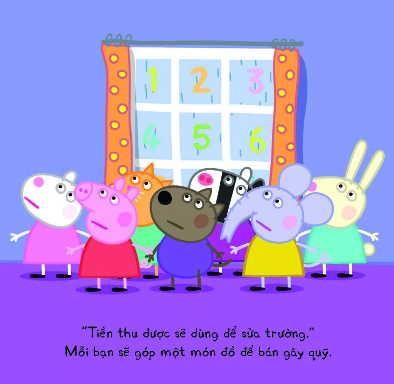 thế giới của peppa - chiếc ghế cũ của bố