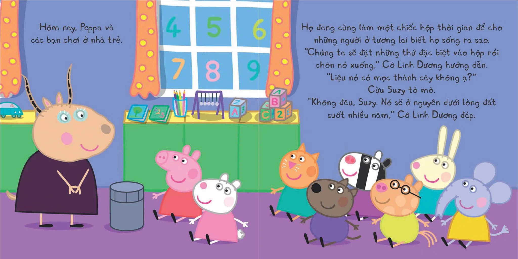 thế giới của peppa - chiếc hộp thời gian