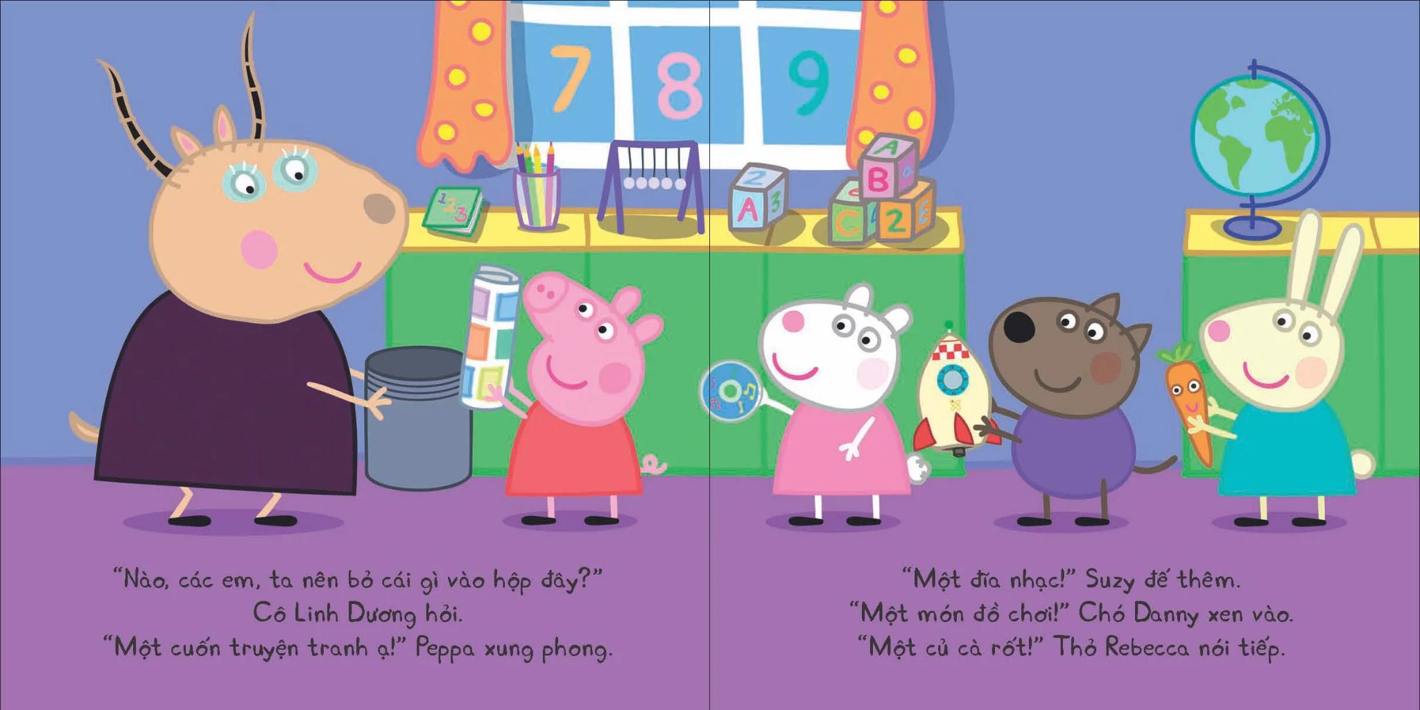 thế giới của peppa - chiếc hộp thời gian