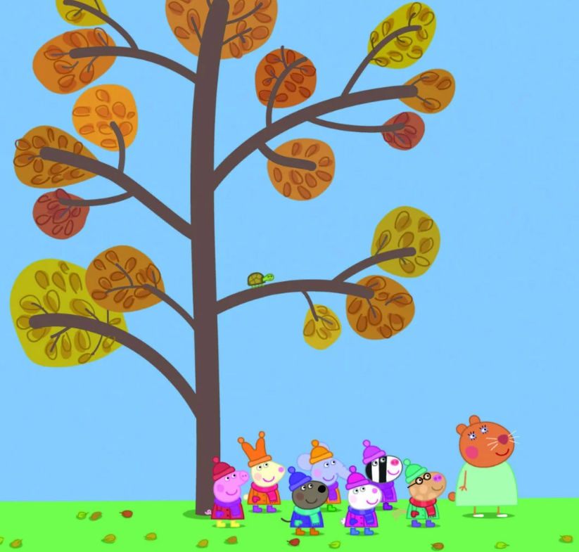 thế giới của peppa - chú rùa nghịch ngợm