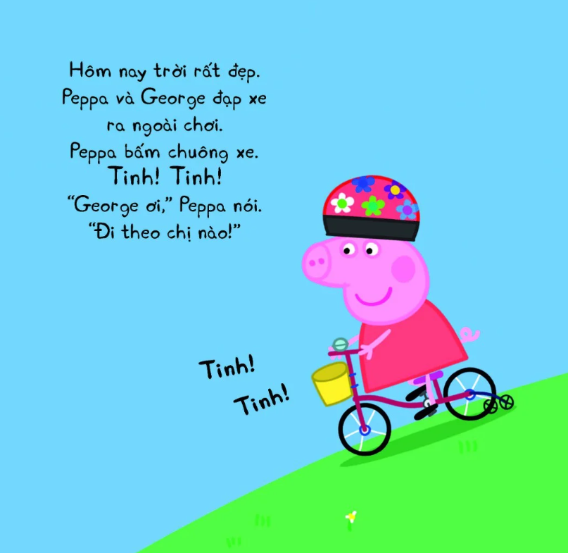 thế giới của peppa - cuộc đua xe đạp