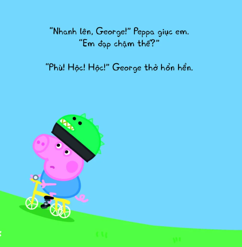 thế giới của peppa - cuộc đua xe đạp