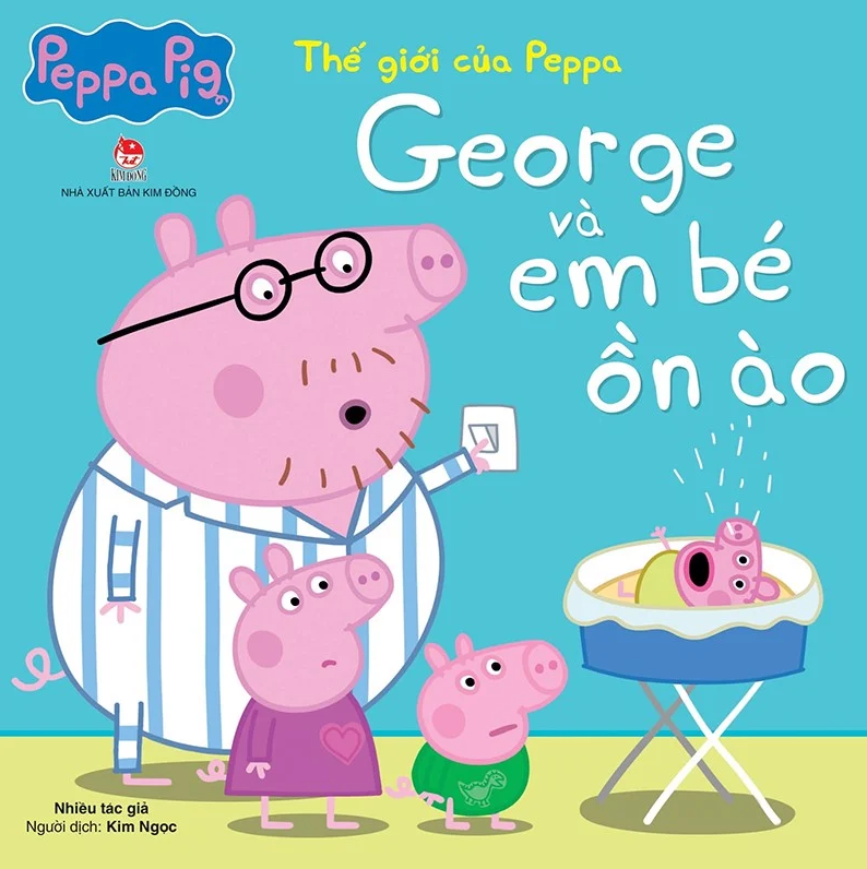 thế giới của peppa - george và em bé ồn ào