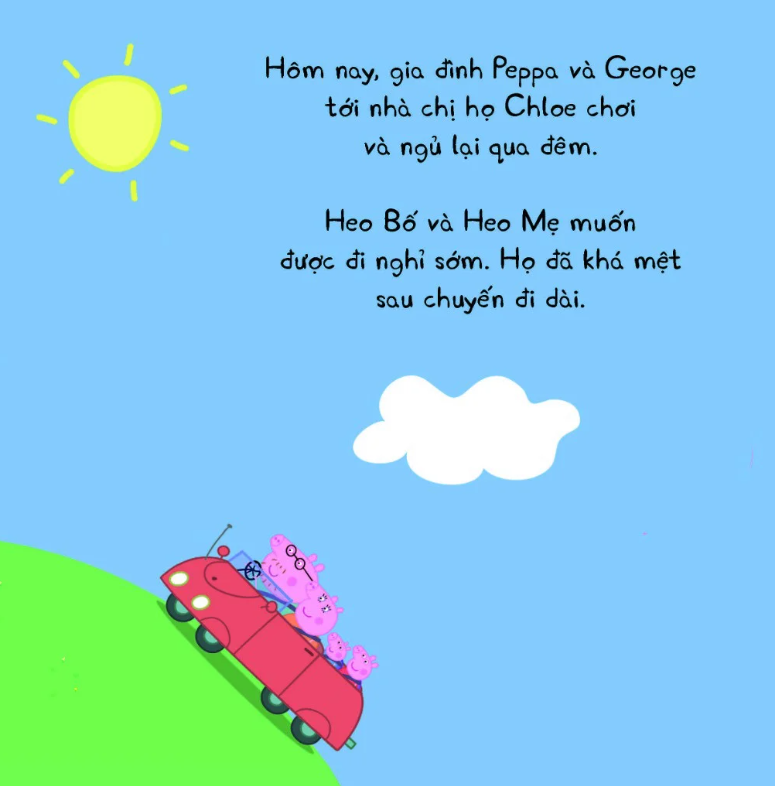 thế giới của peppa - george và em bé ồn ào