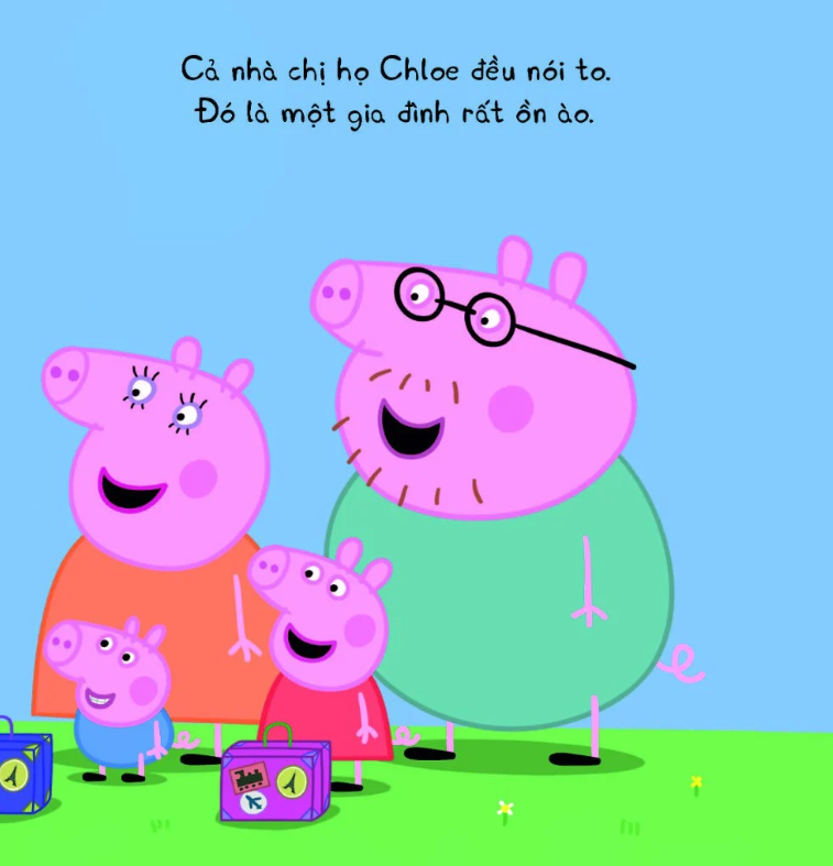 thế giới của peppa - george và em bé ồn ào