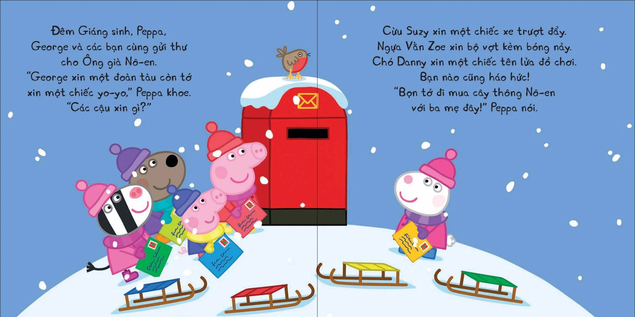 thế giới của peppa - giáng sinh hoàn hảo