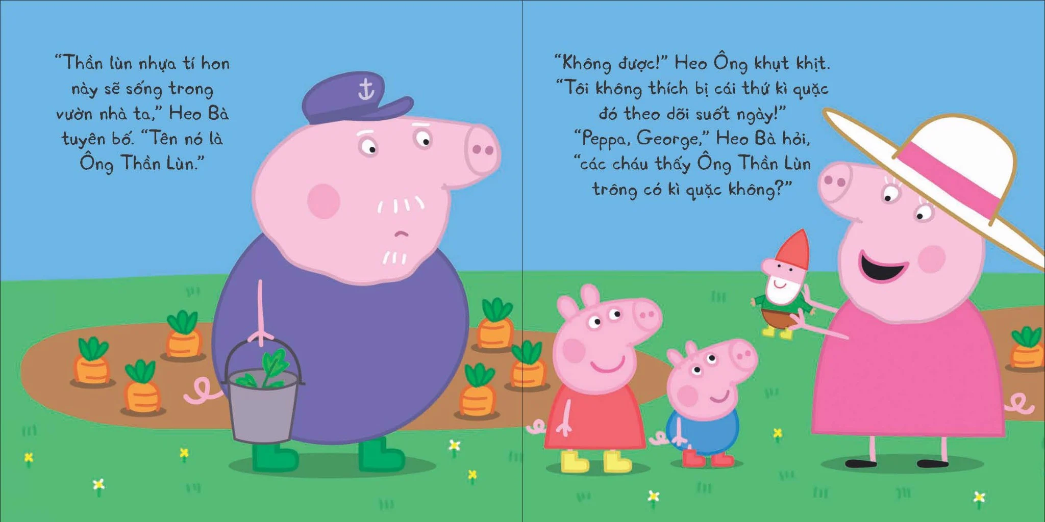 thế giới của peppa - giếng ước