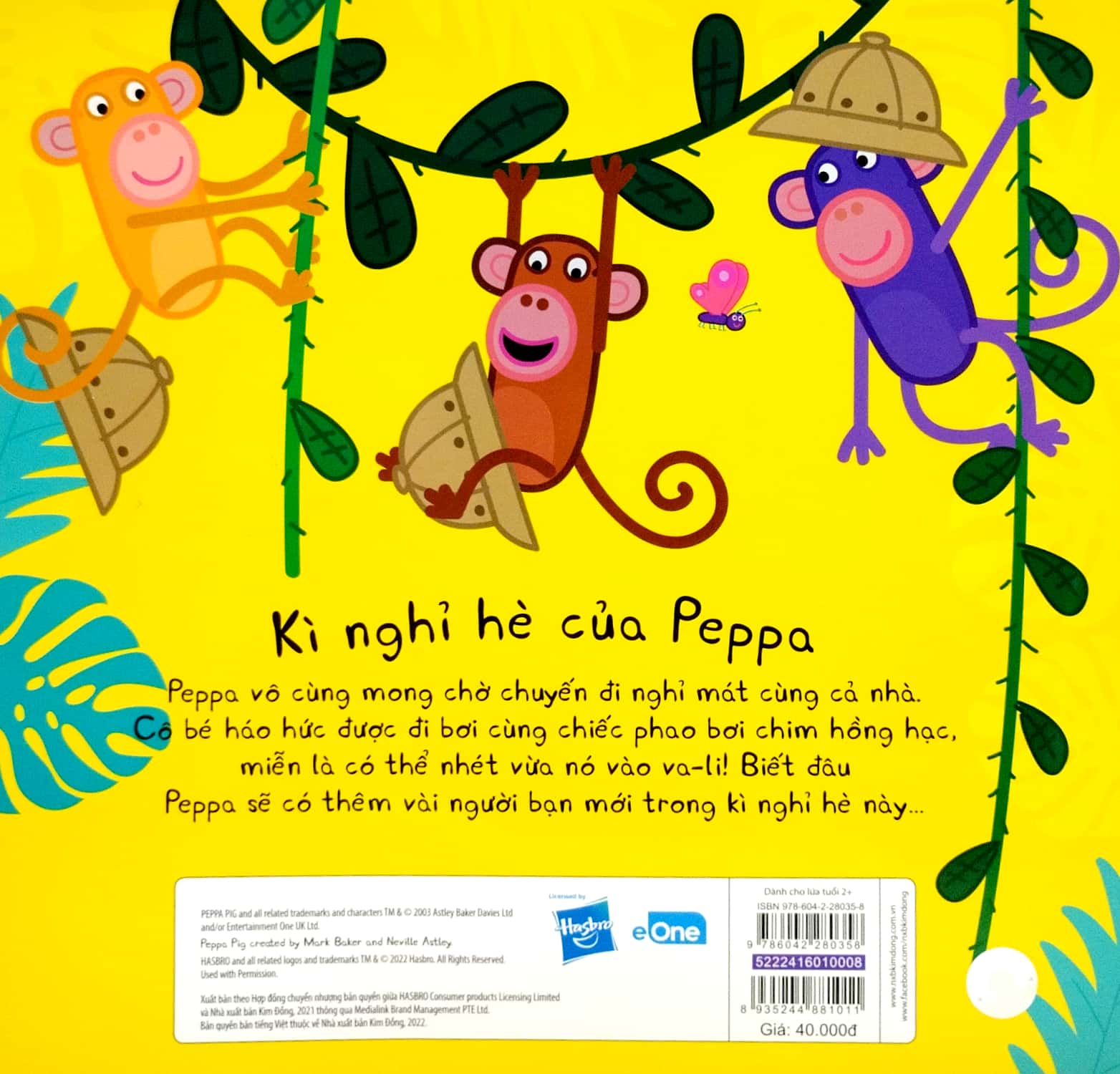 thế giới của peppa - kì nghỉ hè của peppa