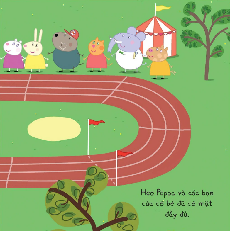 thế giới của peppa - ngày hội thể thao
