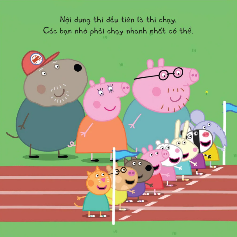 thế giới của peppa - ngày hội thể thao