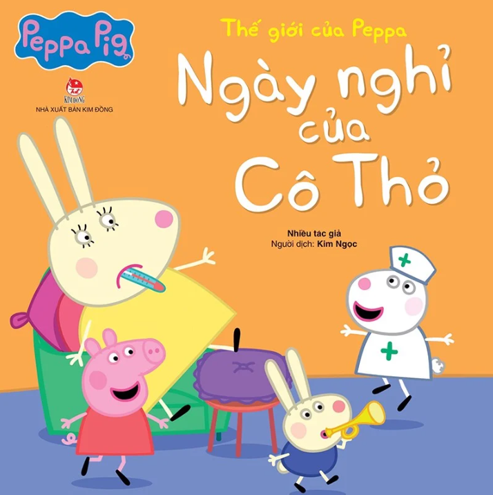 thế giới của peppa - ngày nghỉ của cô thỏ