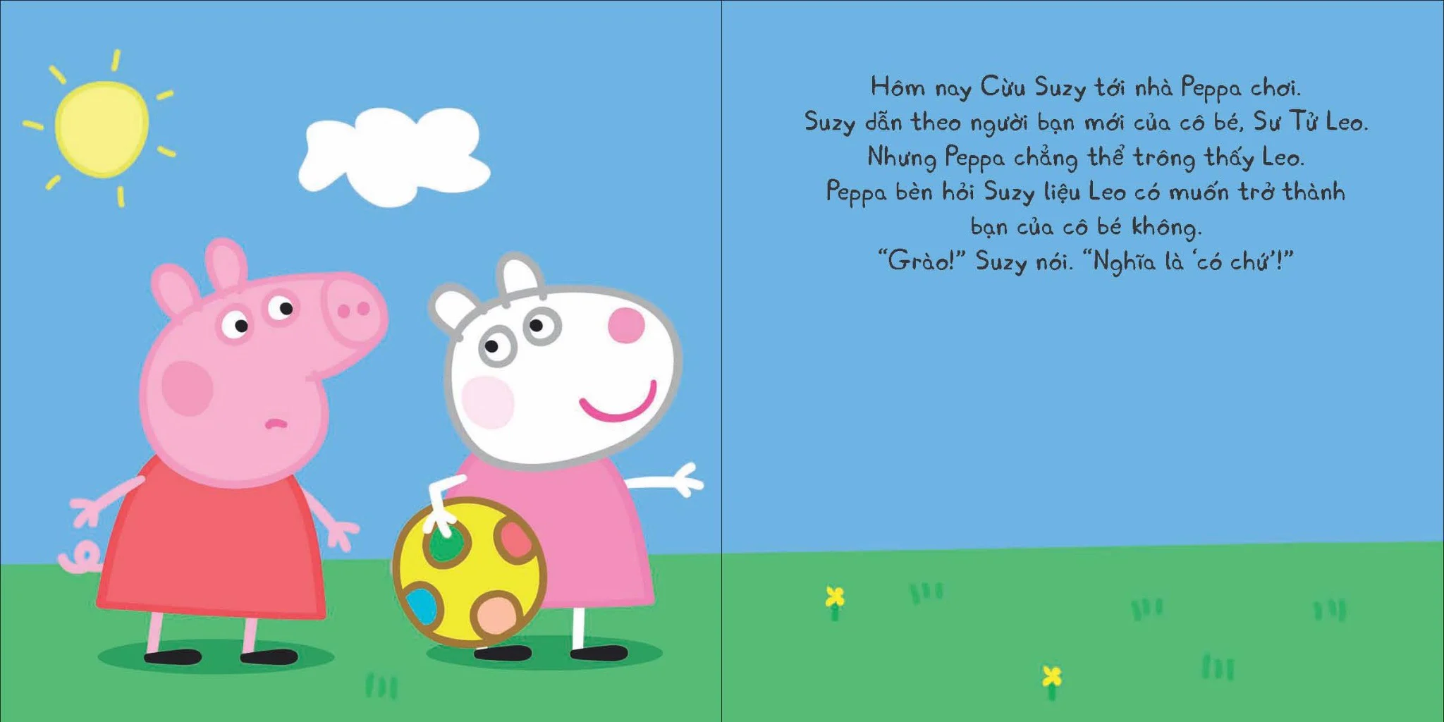 thế giới của peppa - người bạn tưởng tượng