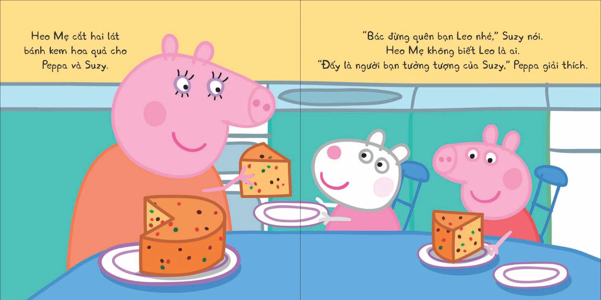thế giới của peppa - người bạn tưởng tượng