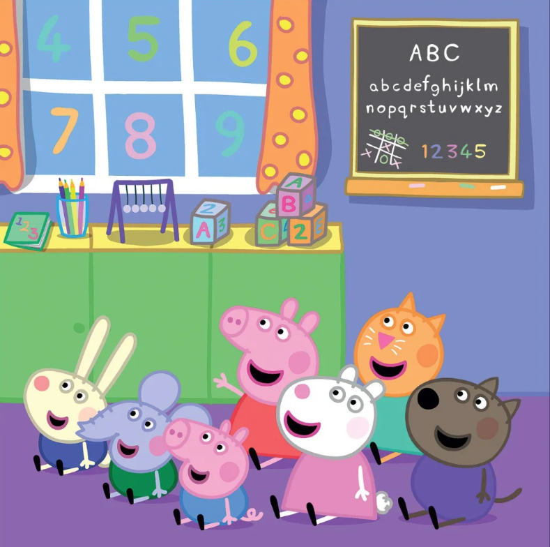 thế giới của peppa - những con số