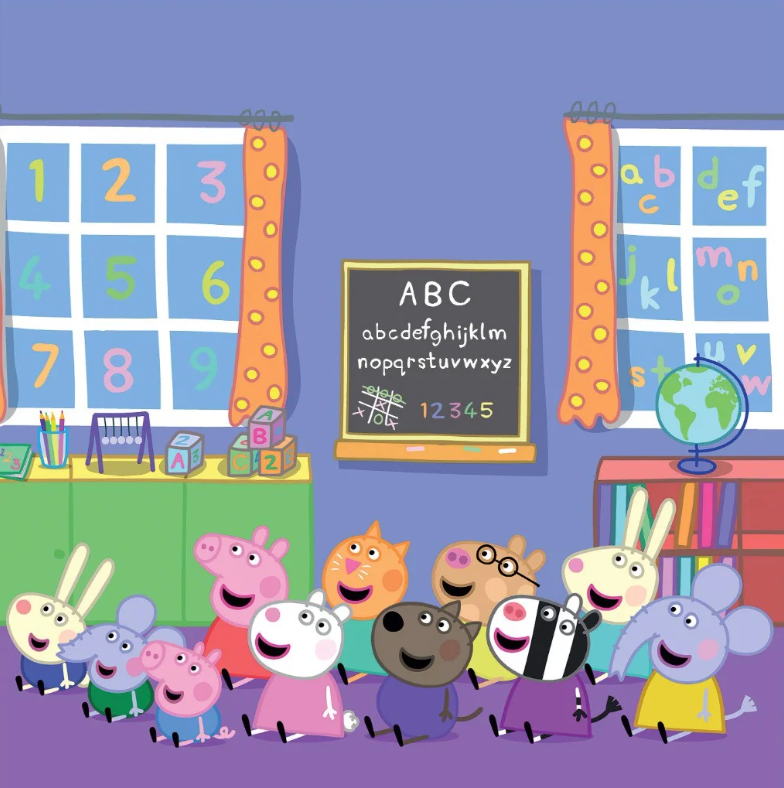 thế giới của peppa - những con số