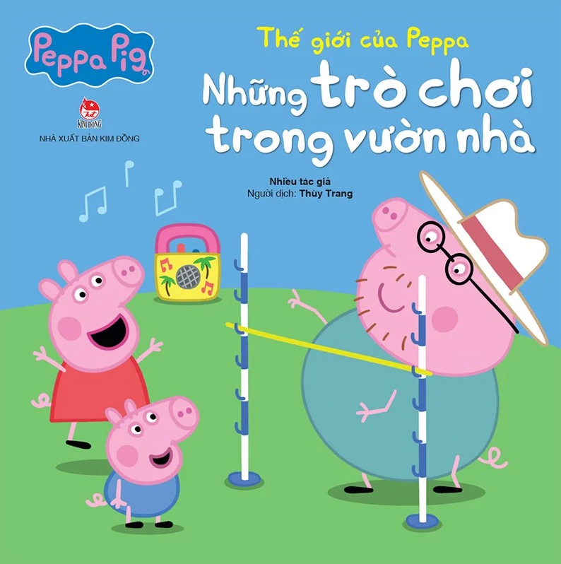 thế giới của peppa - những trò chơi trong vườn nhà