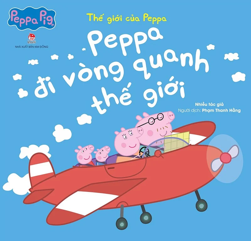 thế giới của peppa - peppa đi vòng quanh thế giới