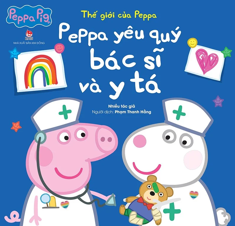 thế giới của peppa - peppa yêu quý bác sĩ và y tá