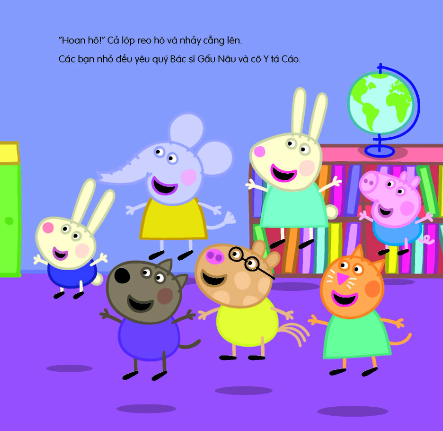 thế giới của peppa - peppa yêu quý bác sĩ và y tá