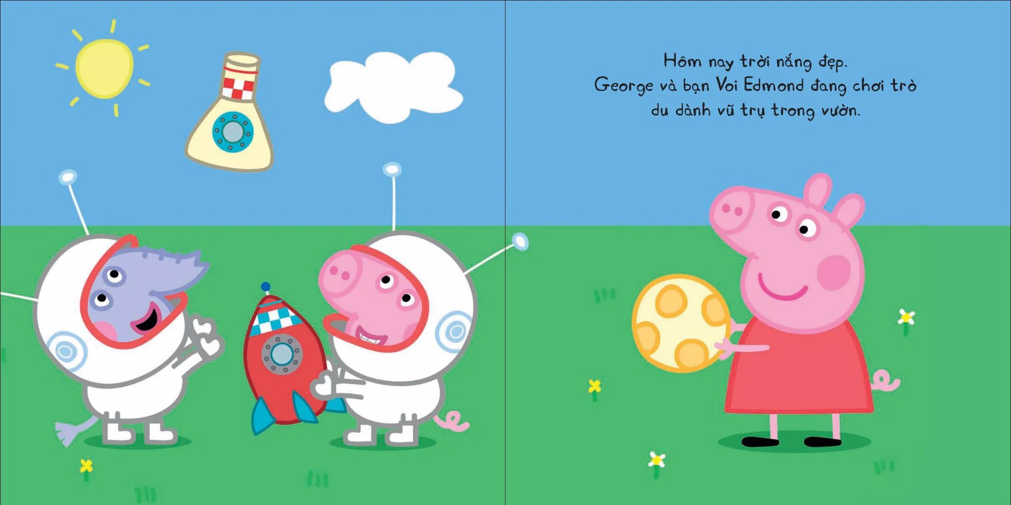 thế giới của peppa - thám hiểm mặt trăng