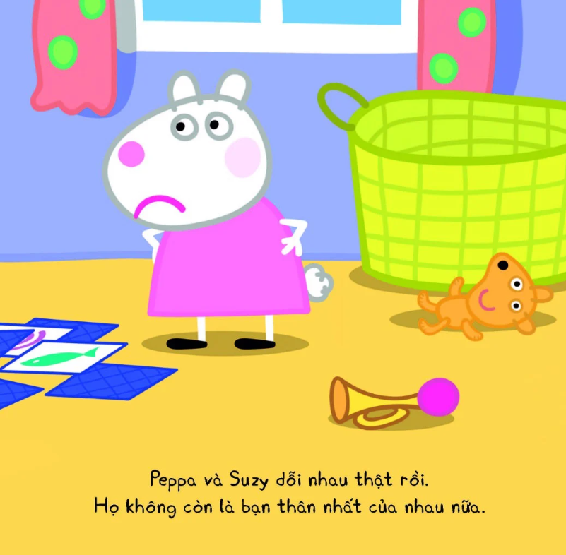 thế giới của peppa - tớ không chơi với cậu nữa