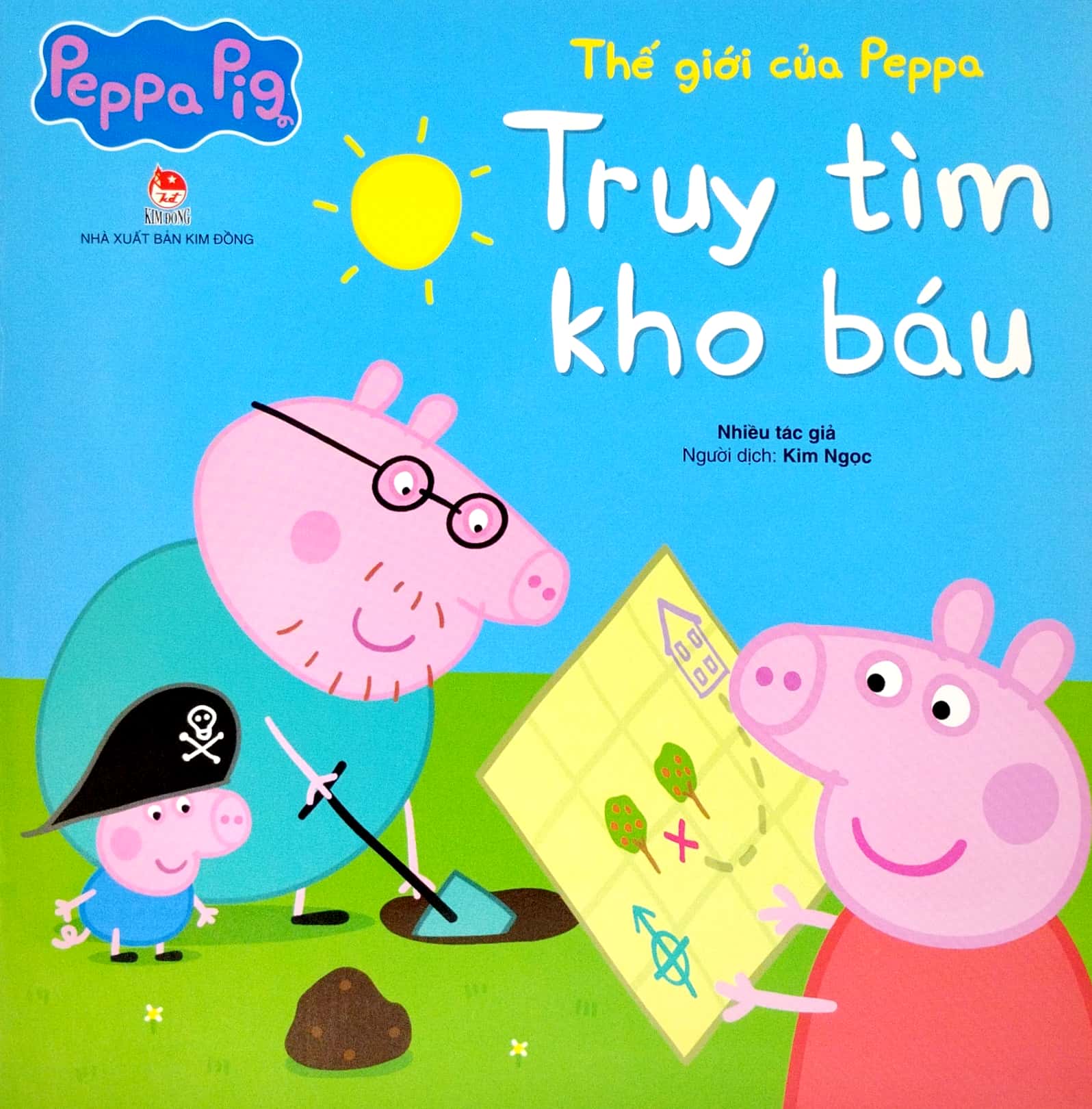 thế giới của peppa - truy tìm kho báu