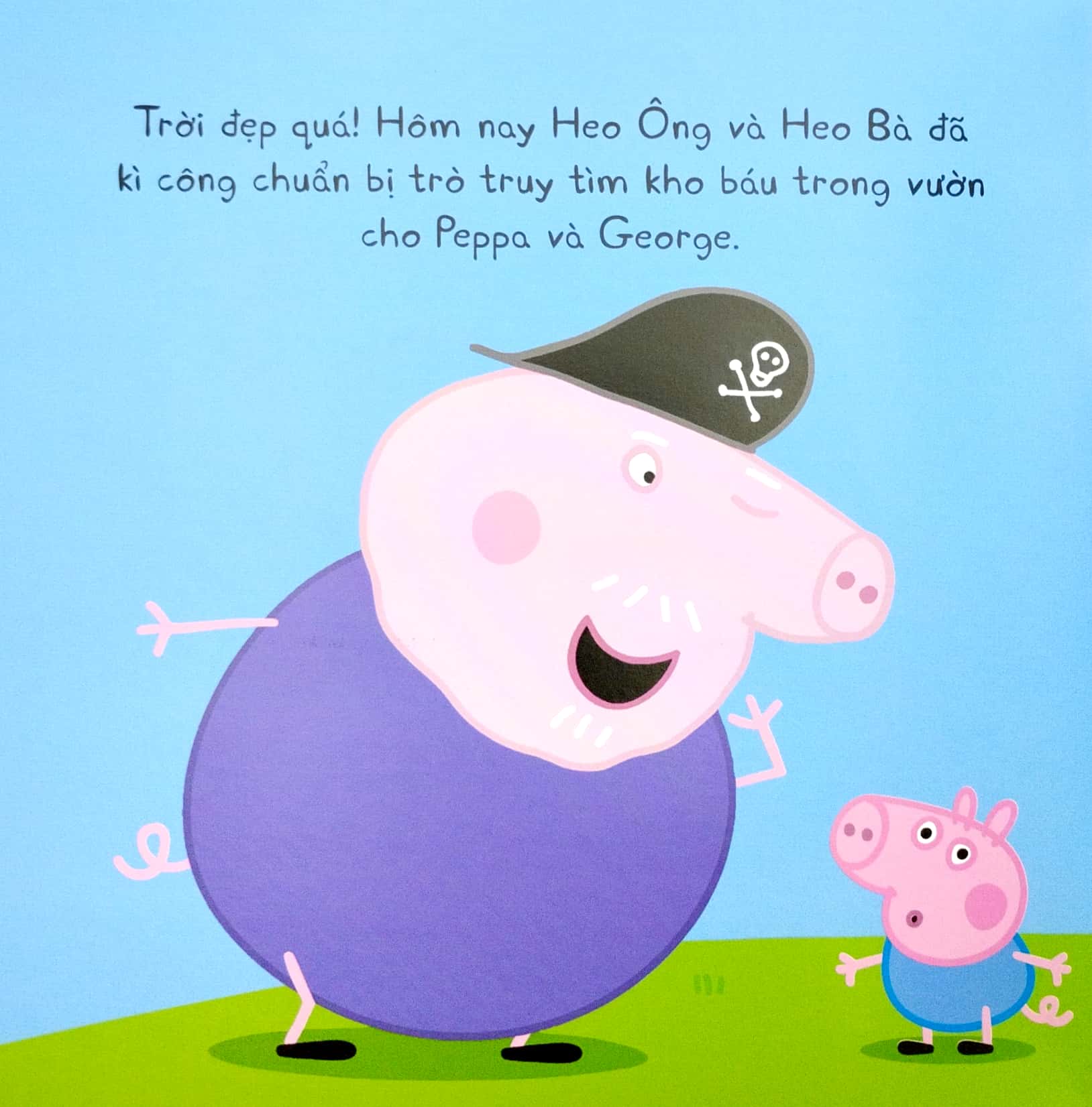 thế giới của peppa - truy tìm kho báu
