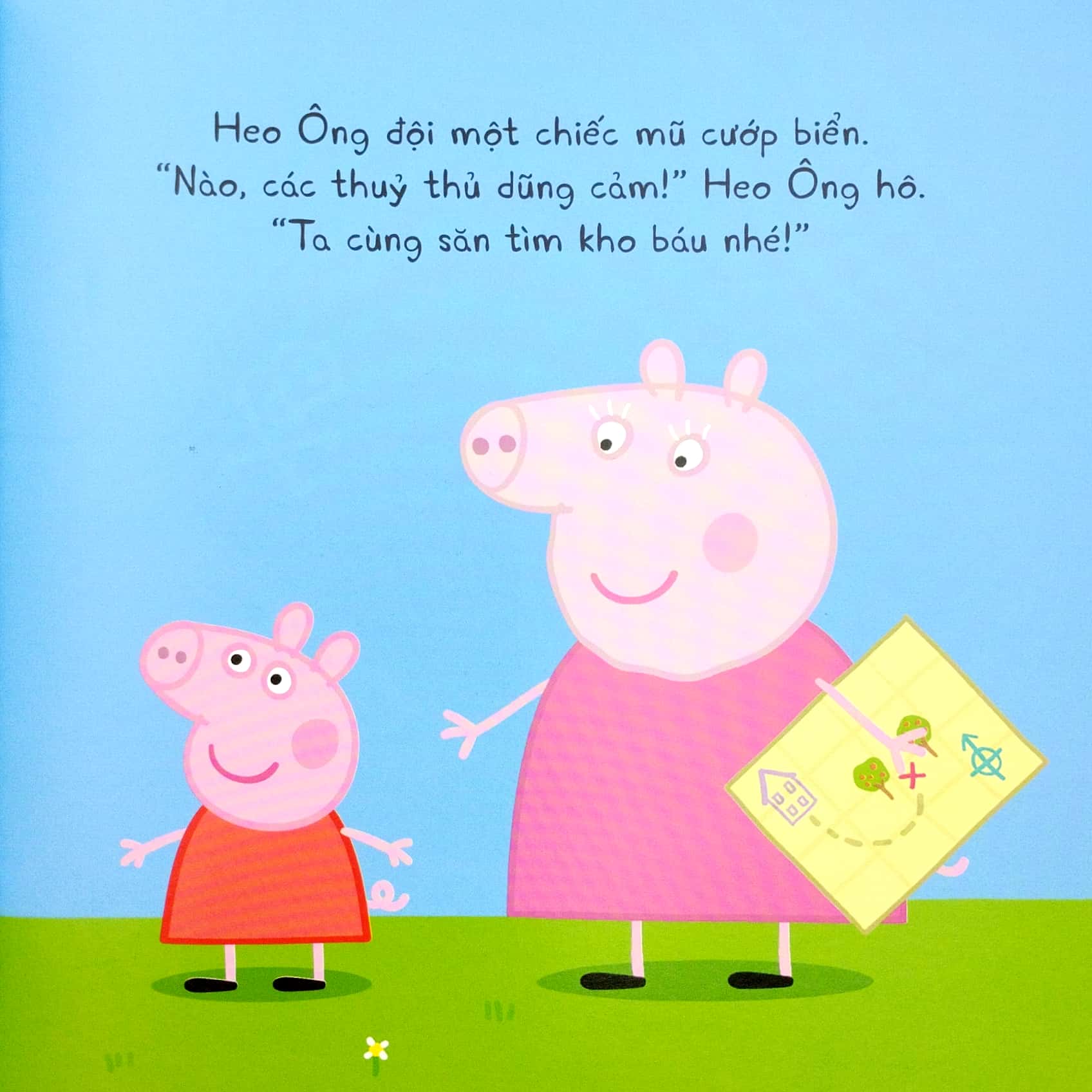 thế giới của peppa - truy tìm kho báu