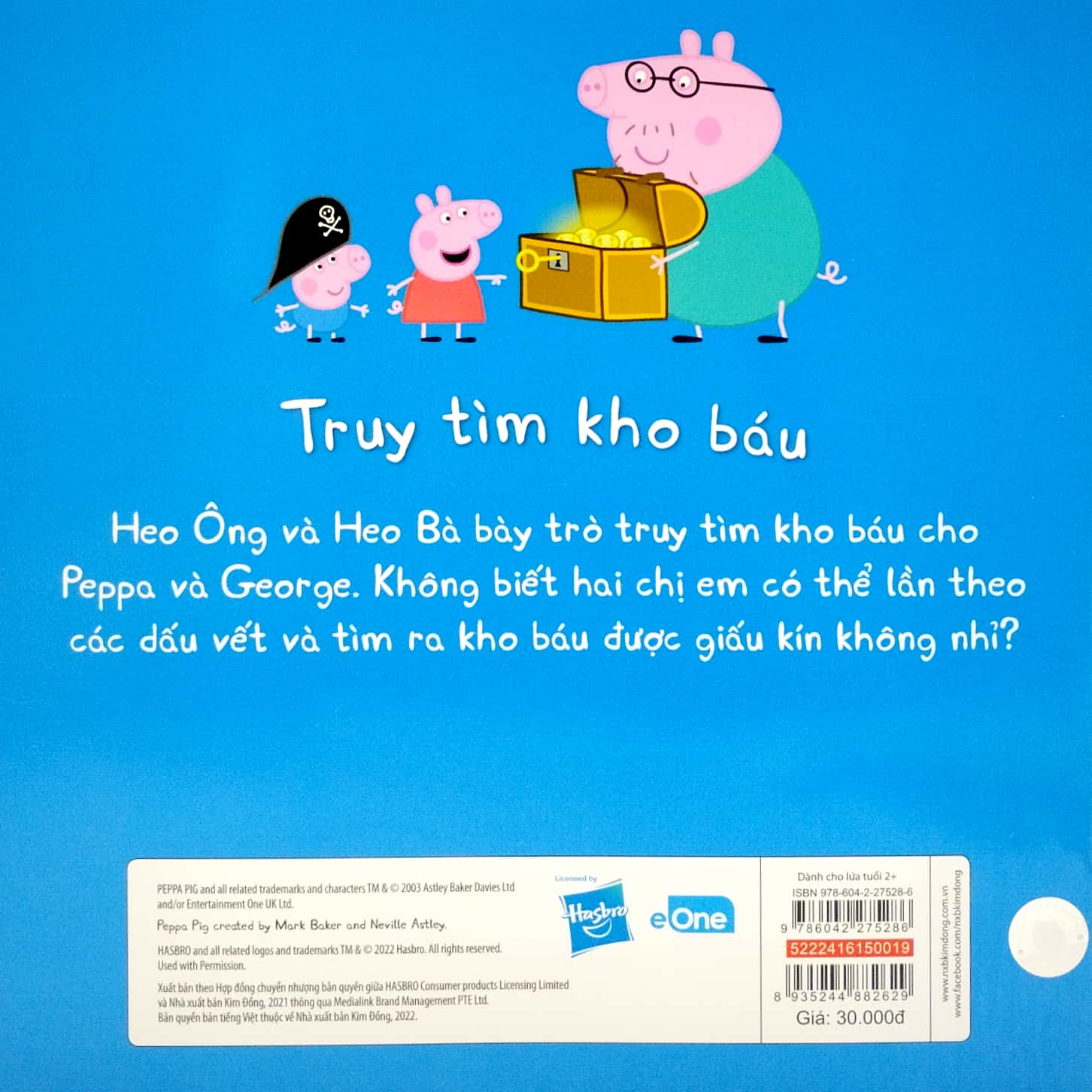 thế giới của peppa - truy tìm kho báu