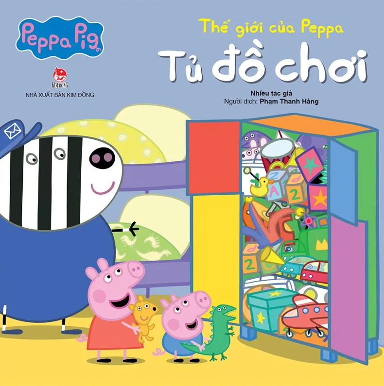thế giới của peppa - tủ đồ chơi