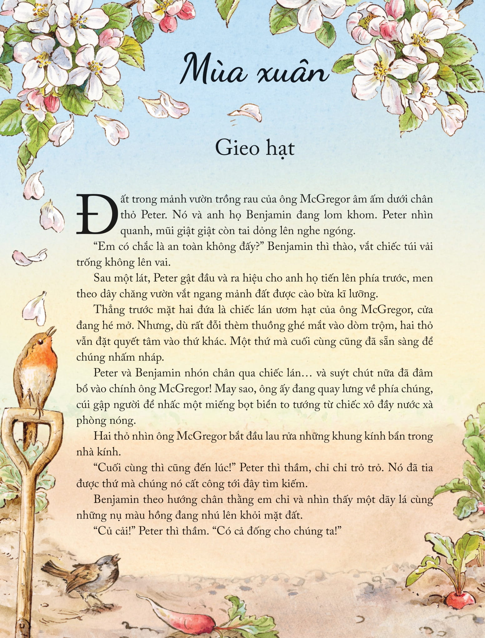 thế giới của thỏ peter - những câu chuyện chốn đồng quê