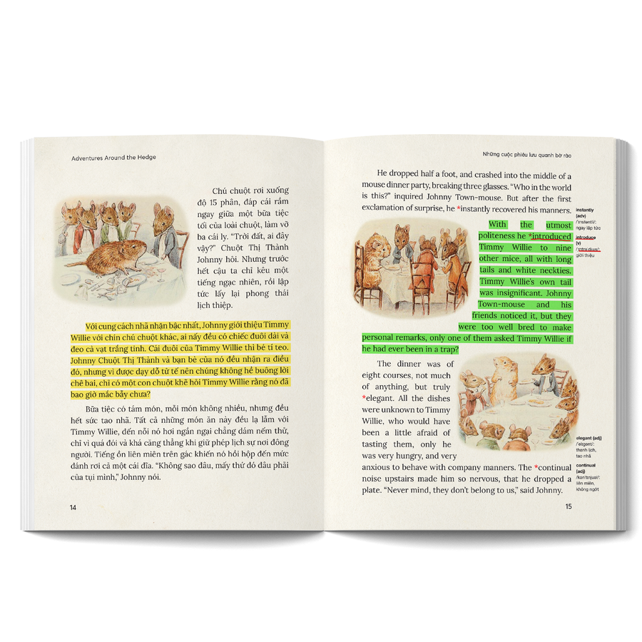 The Gioi Cua Tho Peter - The World of Peter Rabbit - Giang Sinh O The Gioi Ti Hon - A Merry Tiny Christmas - Song Ngu