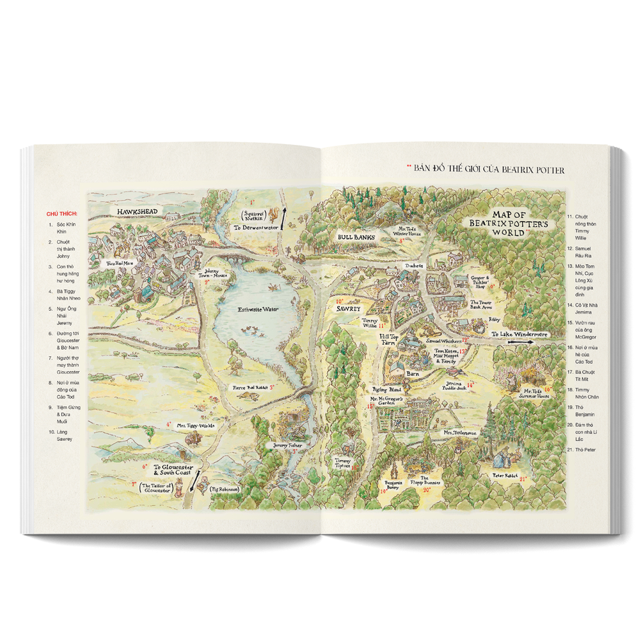 The Gioi Cua Tho Peter - The World of Peter Rabbit - Nhung Cuoc Phieu Luu Quanh Bo Rao - Adventures Around The Hedge - Song Ngu