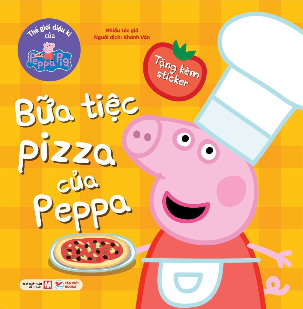 thế giới diệu kì của peppa pig - bữa tiệc pizza của peppa
