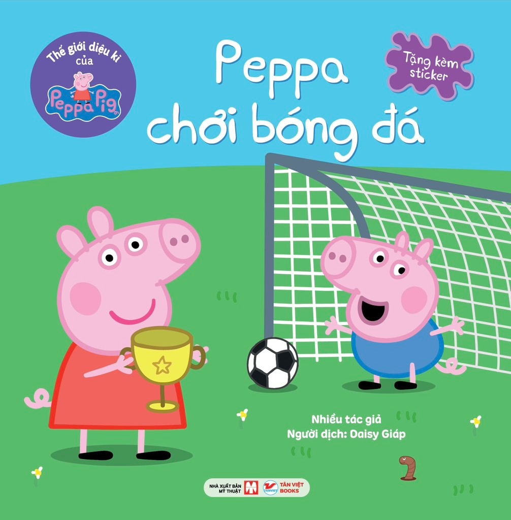 thế giới diệu kì của peppa pig - peppa chơi bóng đá