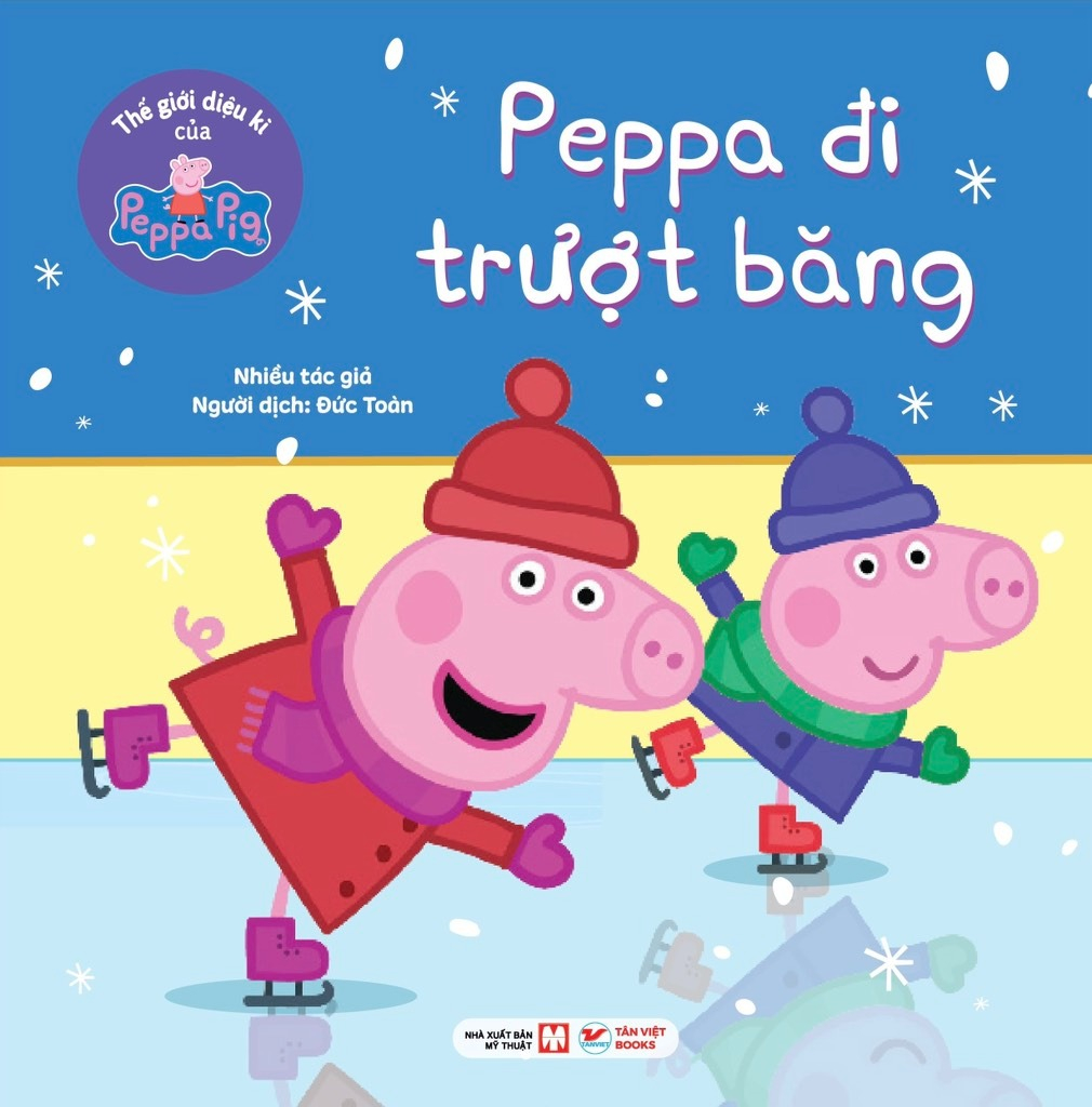 thế giới diệu kì của peppa pig - peppa đi trượt băng