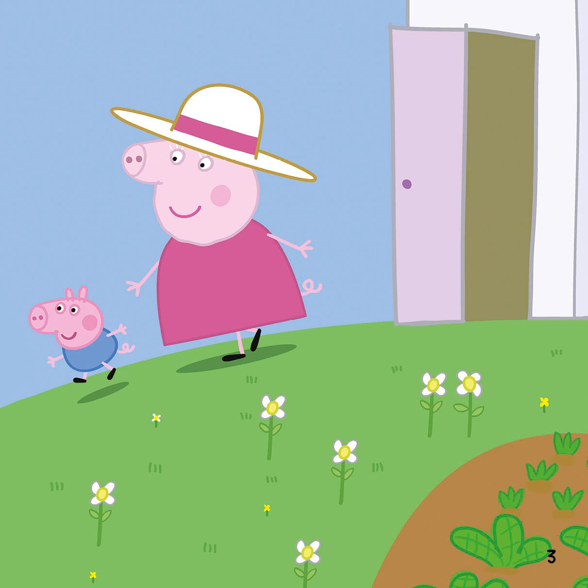 The Gioi Dieu Ki Cua Peppa Pig - Xe Dua Cua George