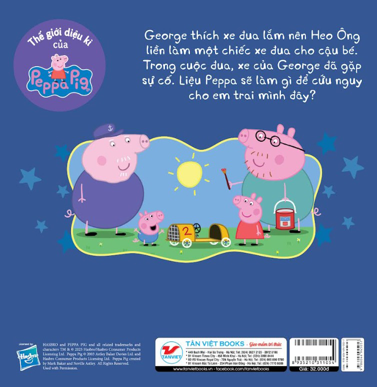 The Gioi Dieu Ki Cua Peppa Pig - Xe Dua Cua George