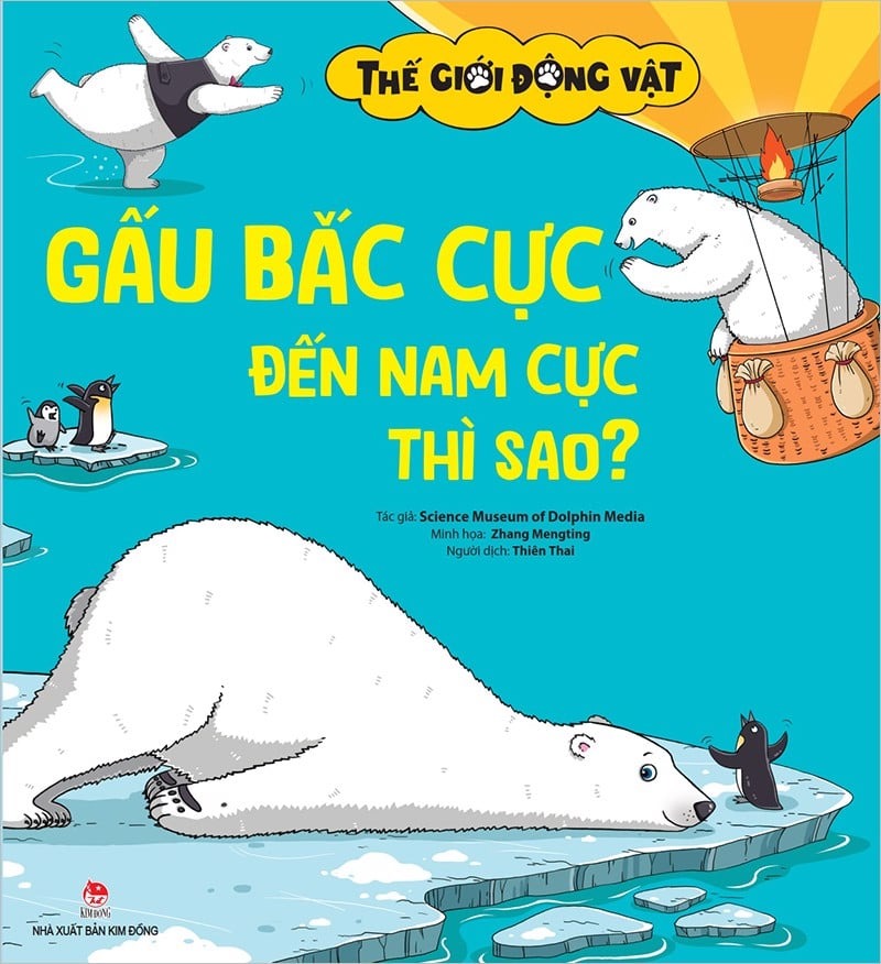 thế giới động vật - gấu bắc cực đến nam cực thì sao?