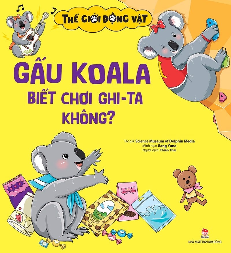 thế giới động vật - gấu koala biết chơi đàn ghi-ta không?