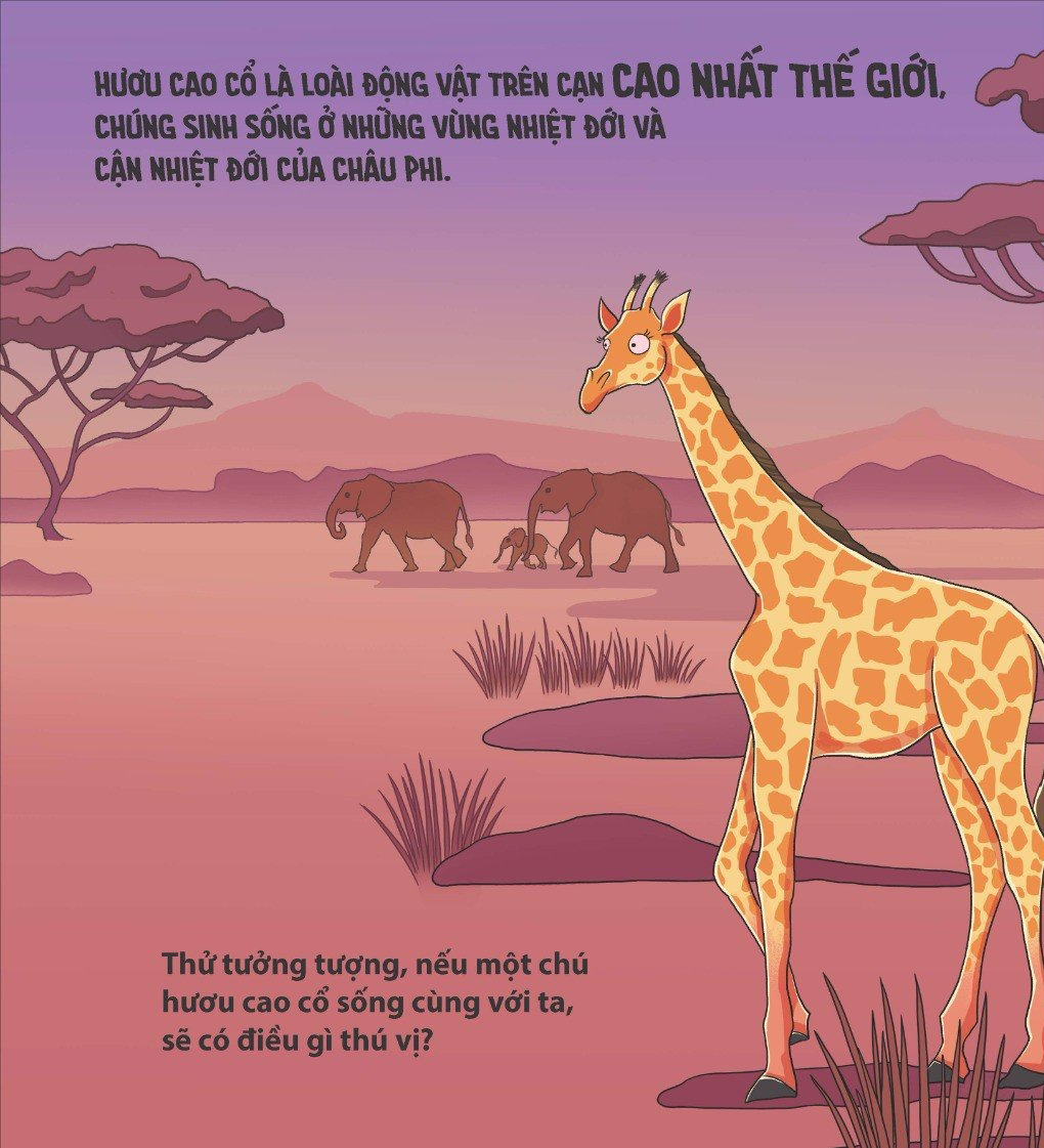 thế giới động vật - hươu cao cổ biết lắc vòng không?