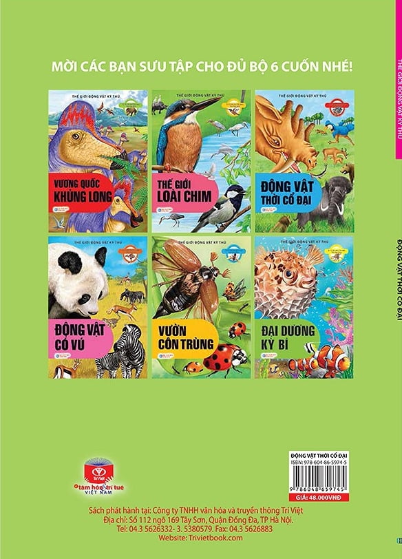 thế giới động vật kì thú - động vật thời cổ đại