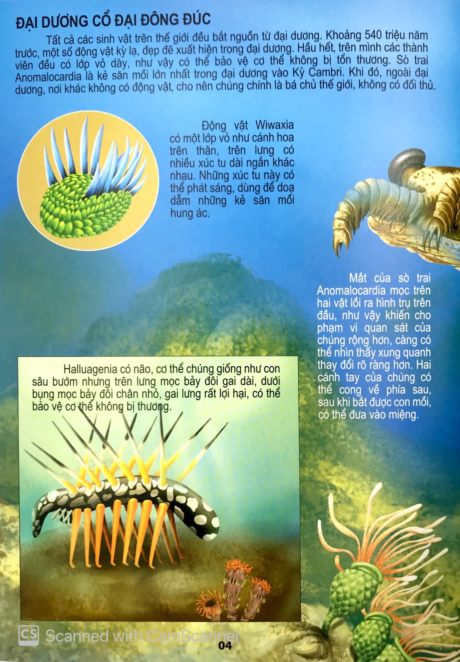 thế giới động vật kì thú - động vật thời cổ đại