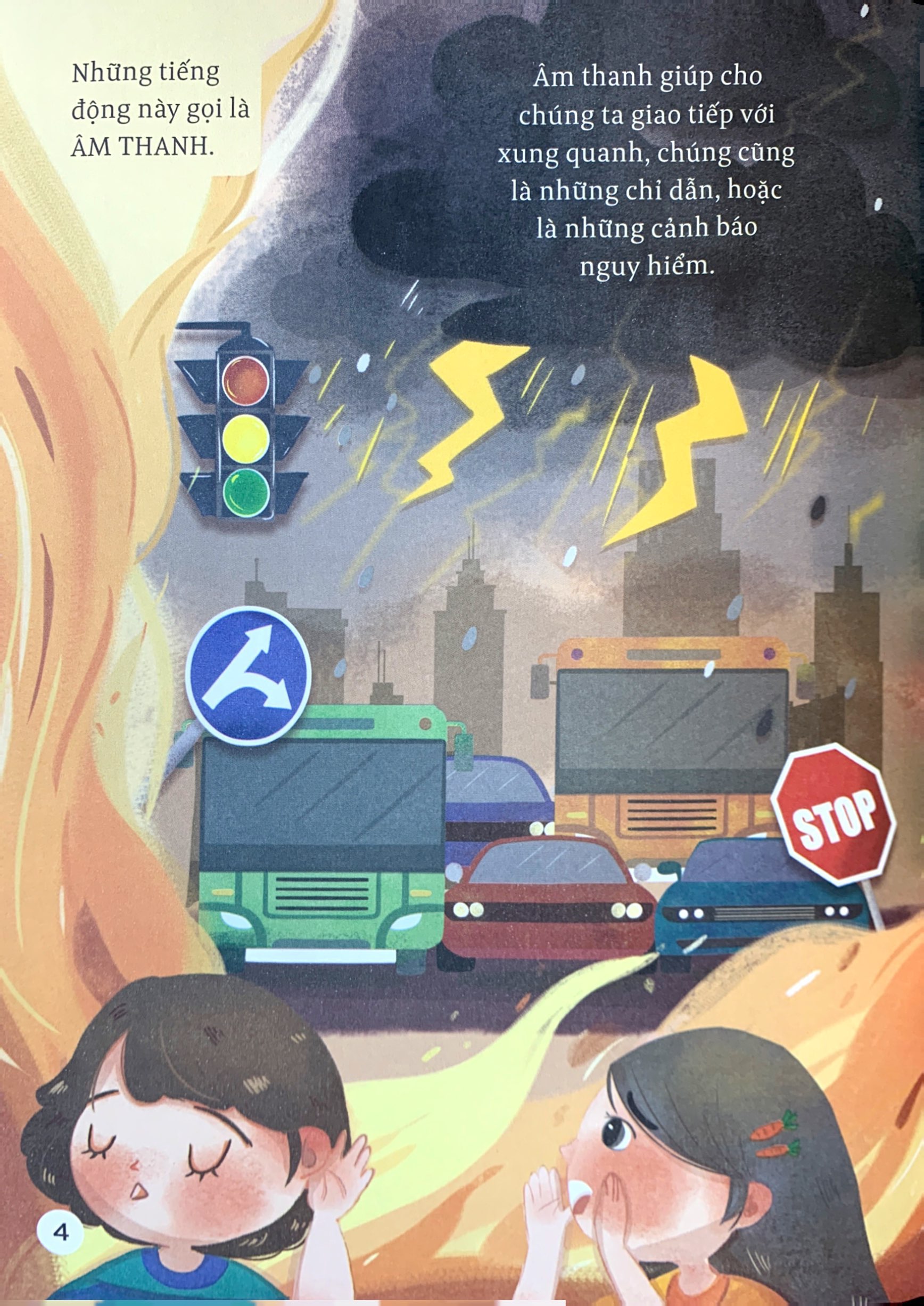 thế giới giác quan kỳ thú: âm thanh rộn ràng - cùng tìm hiểu thính giác