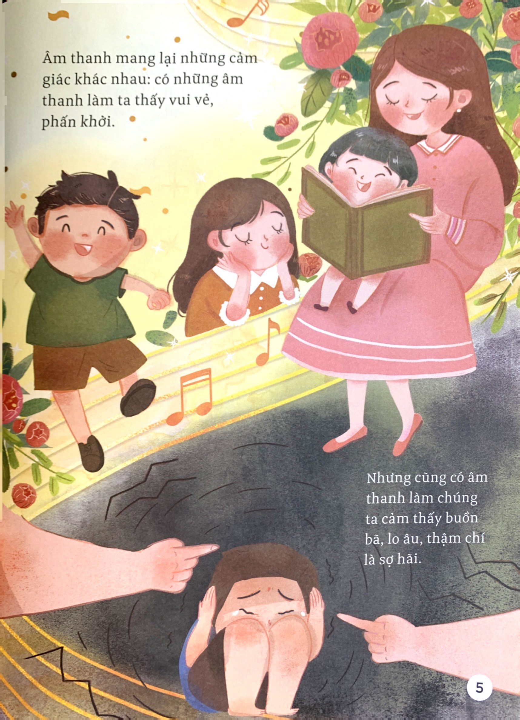 thế giới giác quan kỳ thú: âm thanh rộn ràng - cùng tìm hiểu thính giác