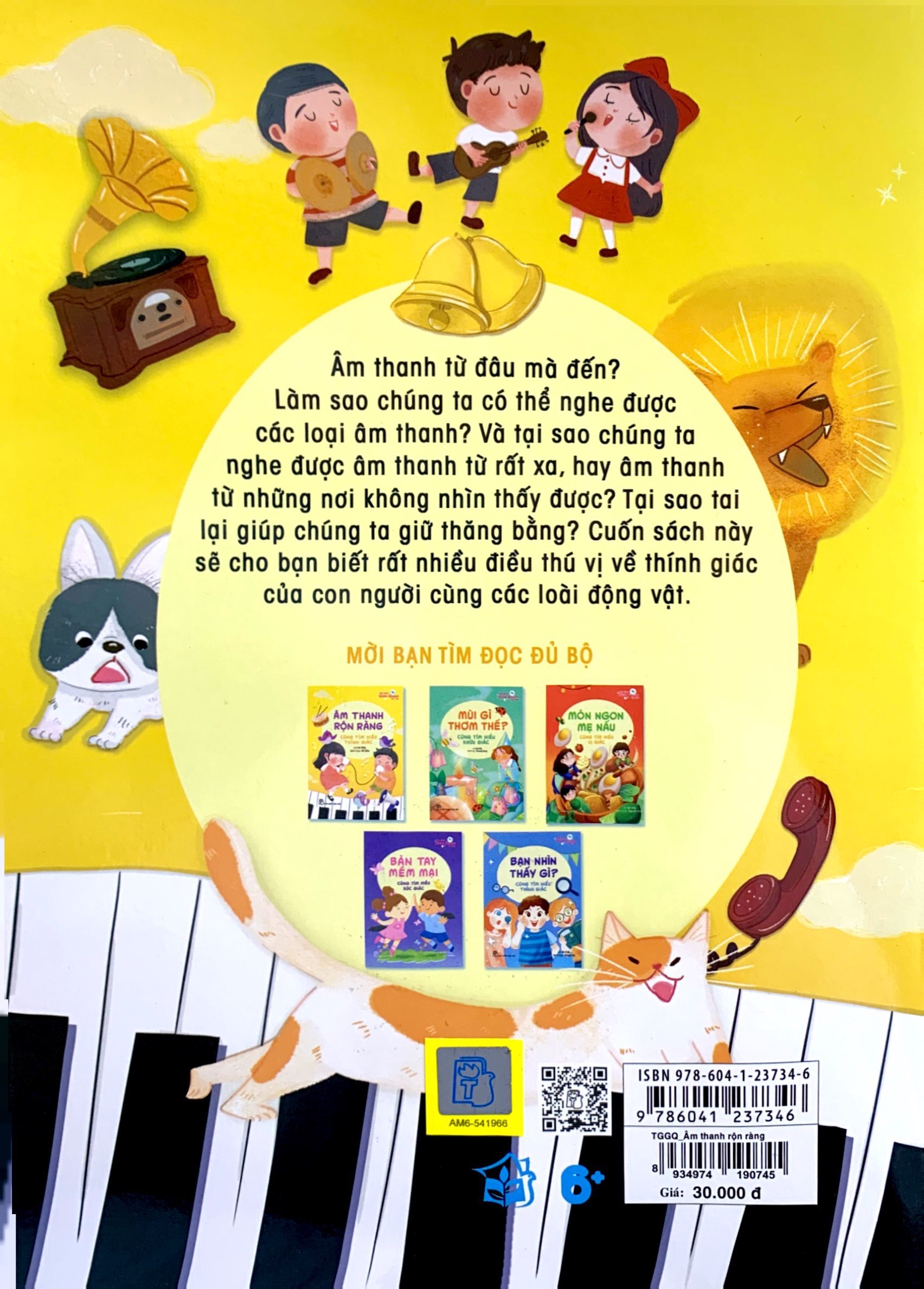 thế giới giác quan kỳ thú: âm thanh rộn ràng - cùng tìm hiểu thính giác