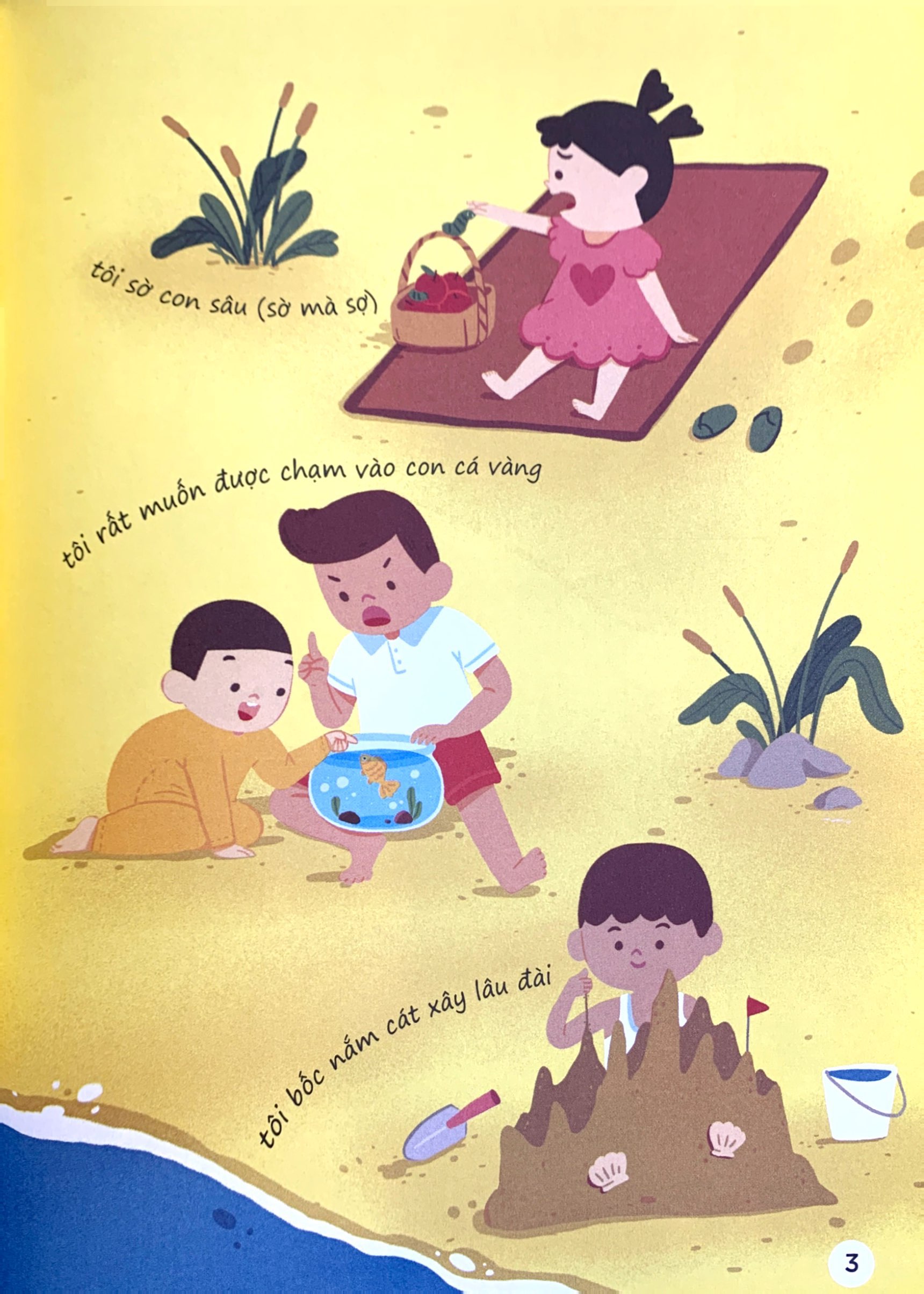 thế giới giác quan kỳ thú: bàn tay mềm mại - cùng tìm hiểu xúc giác