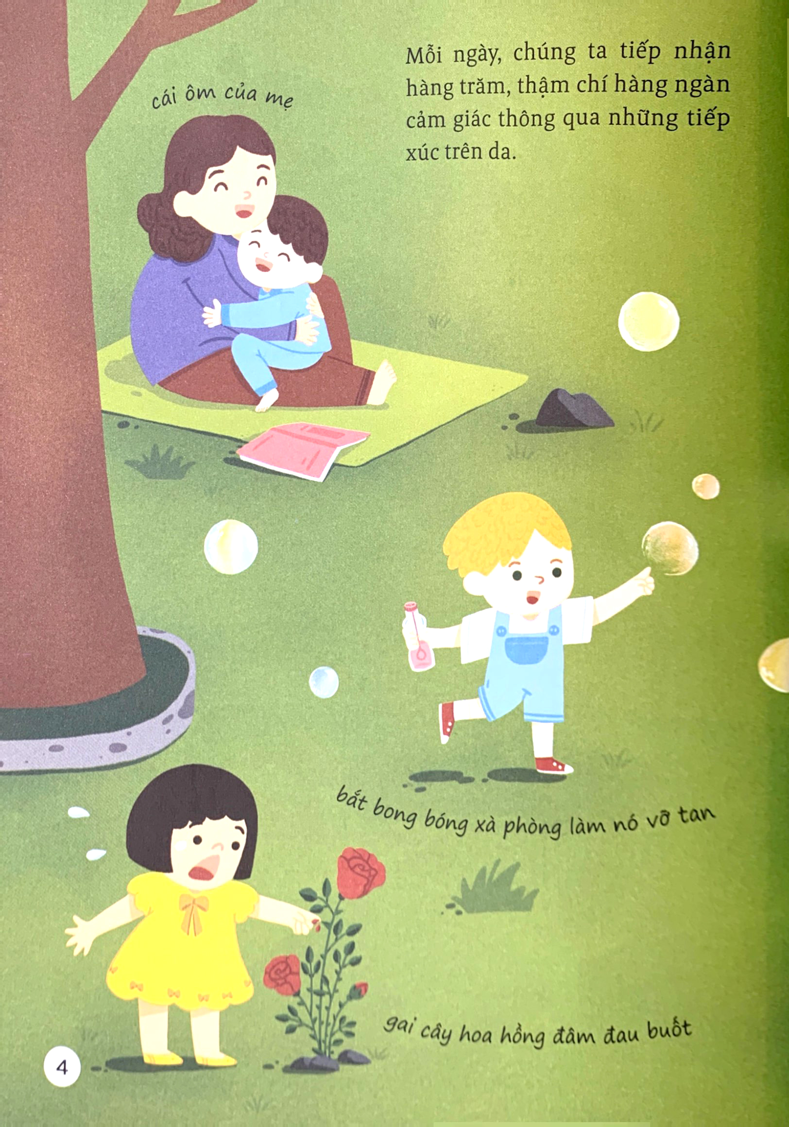 thế giới giác quan kỳ thú: bàn tay mềm mại - cùng tìm hiểu xúc giác