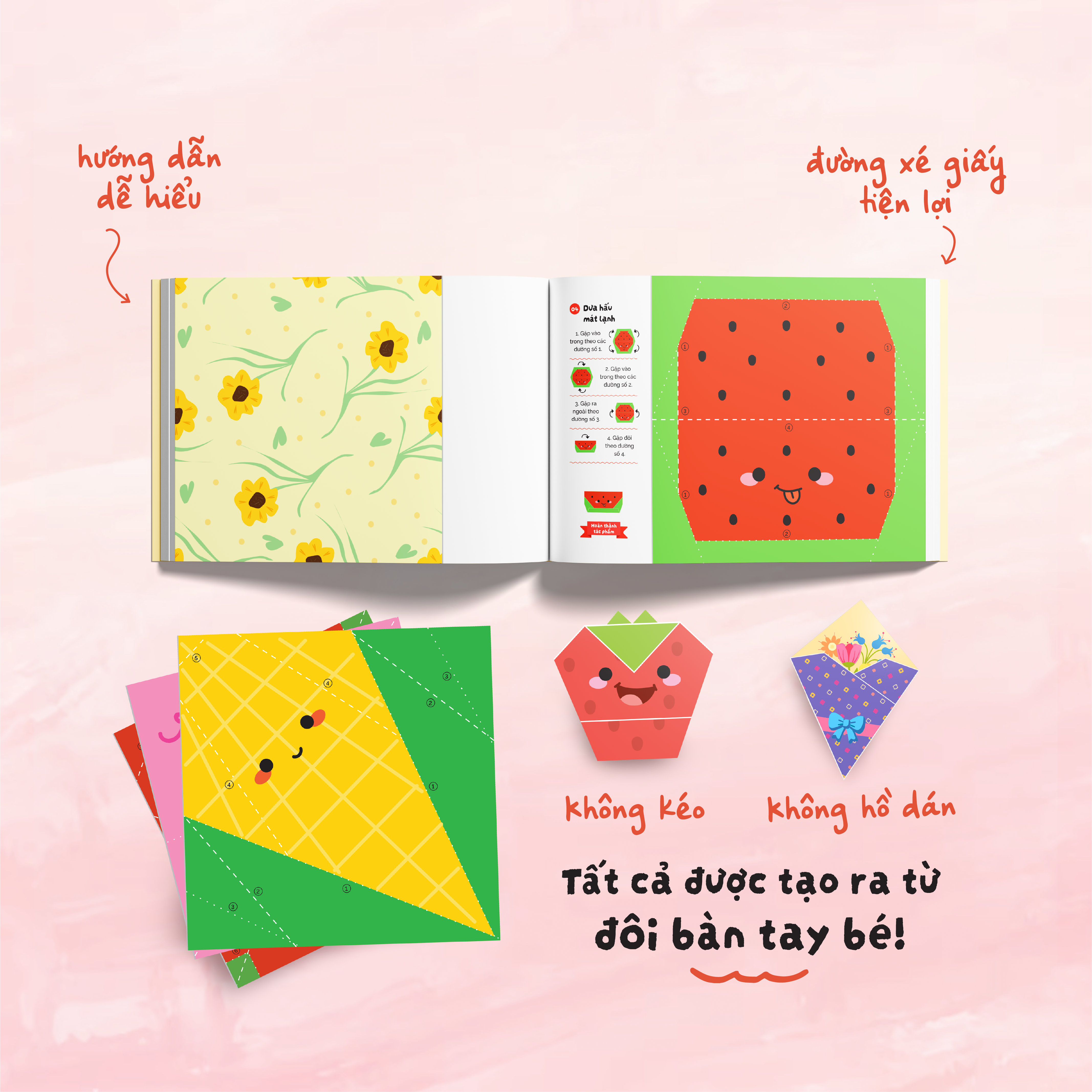 The Gioi Giay Gap - Origami Cho Be - Vuon Cay Ngo Nghinh